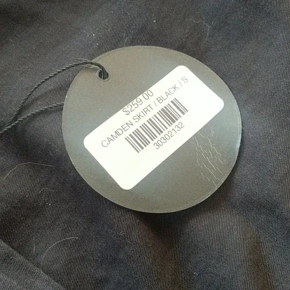 Cotton Pleated Midi Skirt - Picture 3 of 4